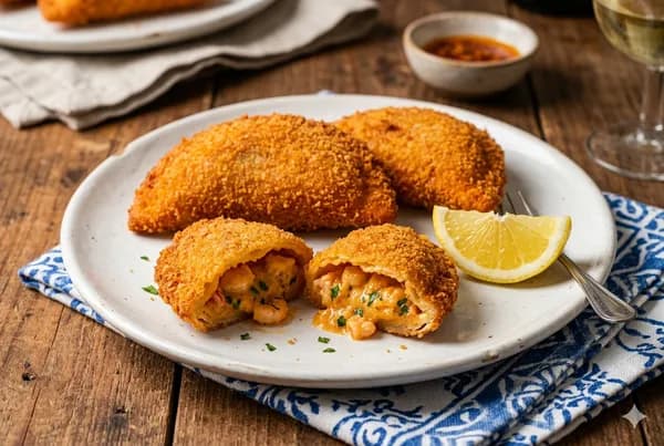 Rissóis de Camarão